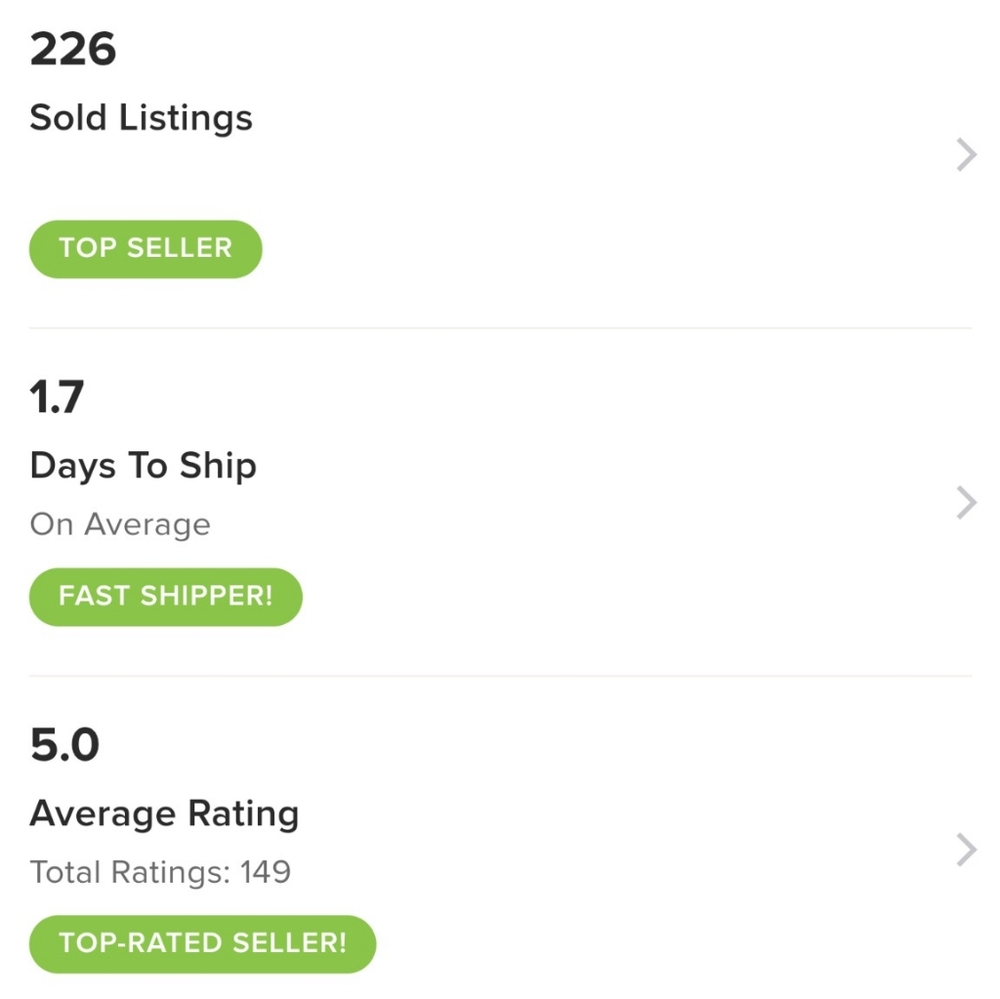 Shop with confidence! 🙂